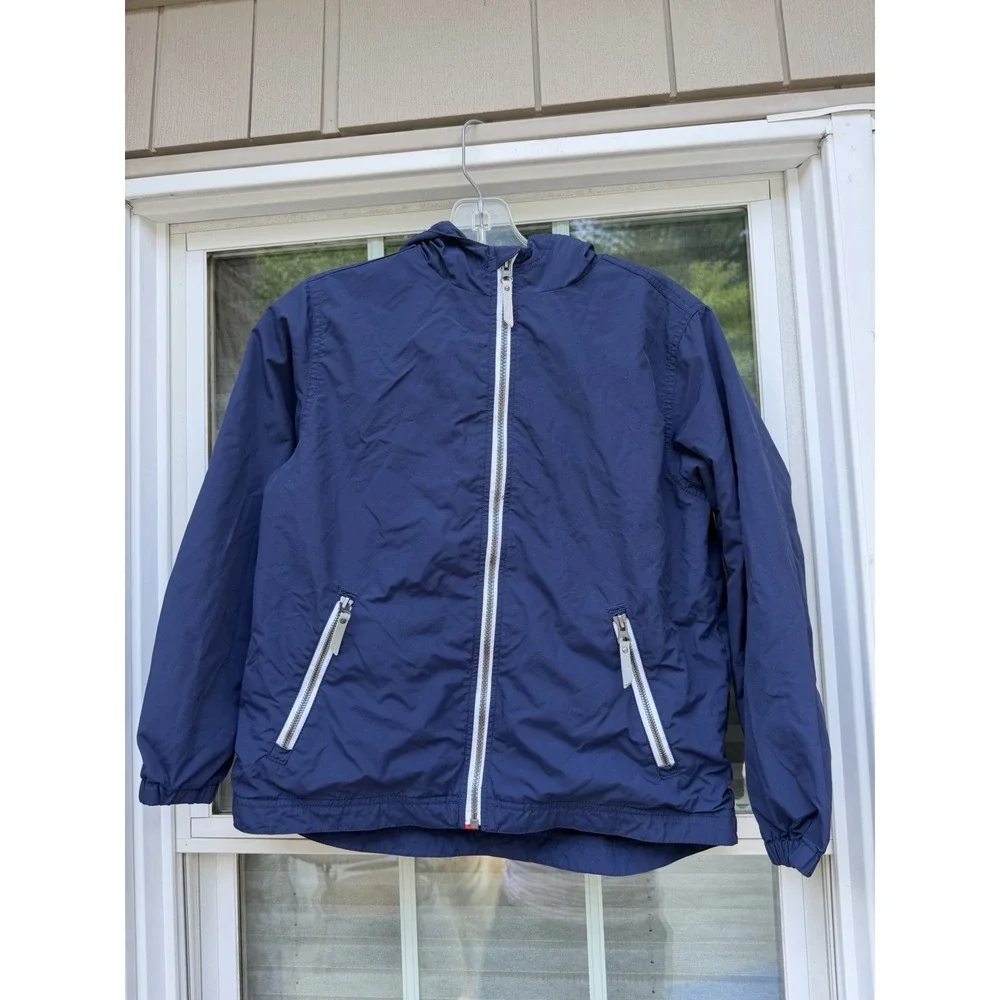 Hanna Andersson Kids  Lined Hoodie Zip Jacket US 10 140cm